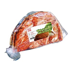 Bánh tráng dừa bò khô