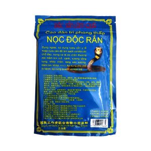 Cao dán trị phong thấp Nọc độc rắn