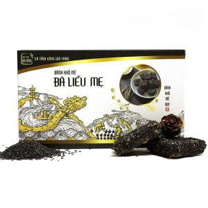 Bánh khô mè Bà Liễu Mẹ (Mè đen)