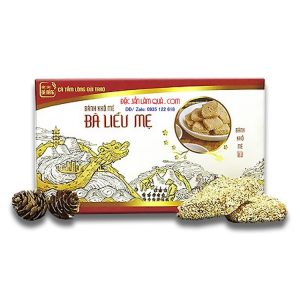 Bánh khô mè Bà Liễu Mẹ Đà Nẵng (Mè trắng)